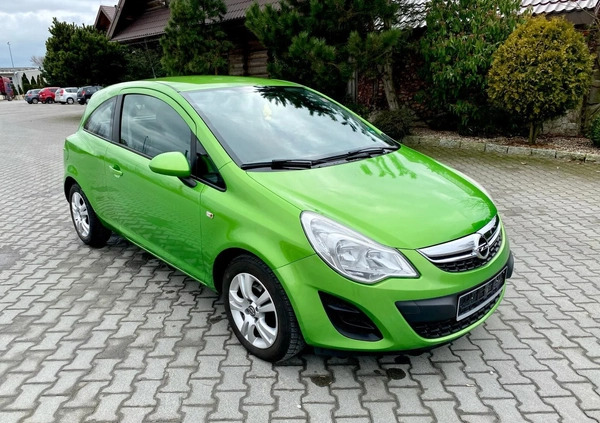 Opel Corsa cena 17600 przebieg: 139000, rok produkcji 2012 z Jarocin małe 326